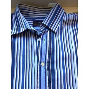 ETRO mens shirt luxury brand  long sleeves button through 48ch 31L